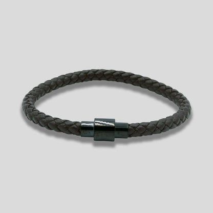 Brown Genuine Leather Bracelet Glen Ogal