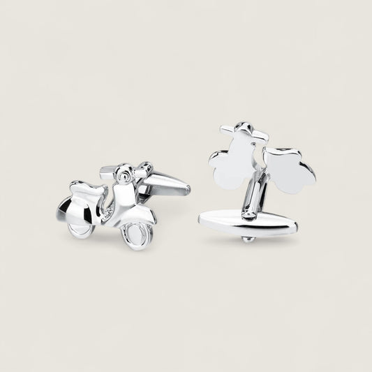 Moped Scooter Cufflinks