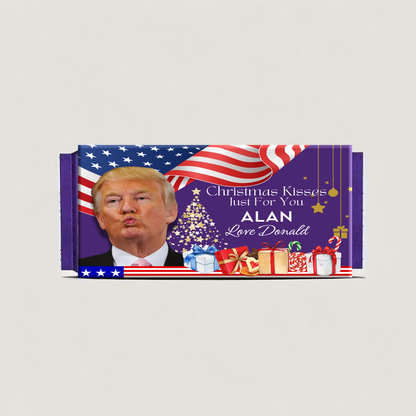 Personalised Kisses From Donald Cadbury Dairy Milk