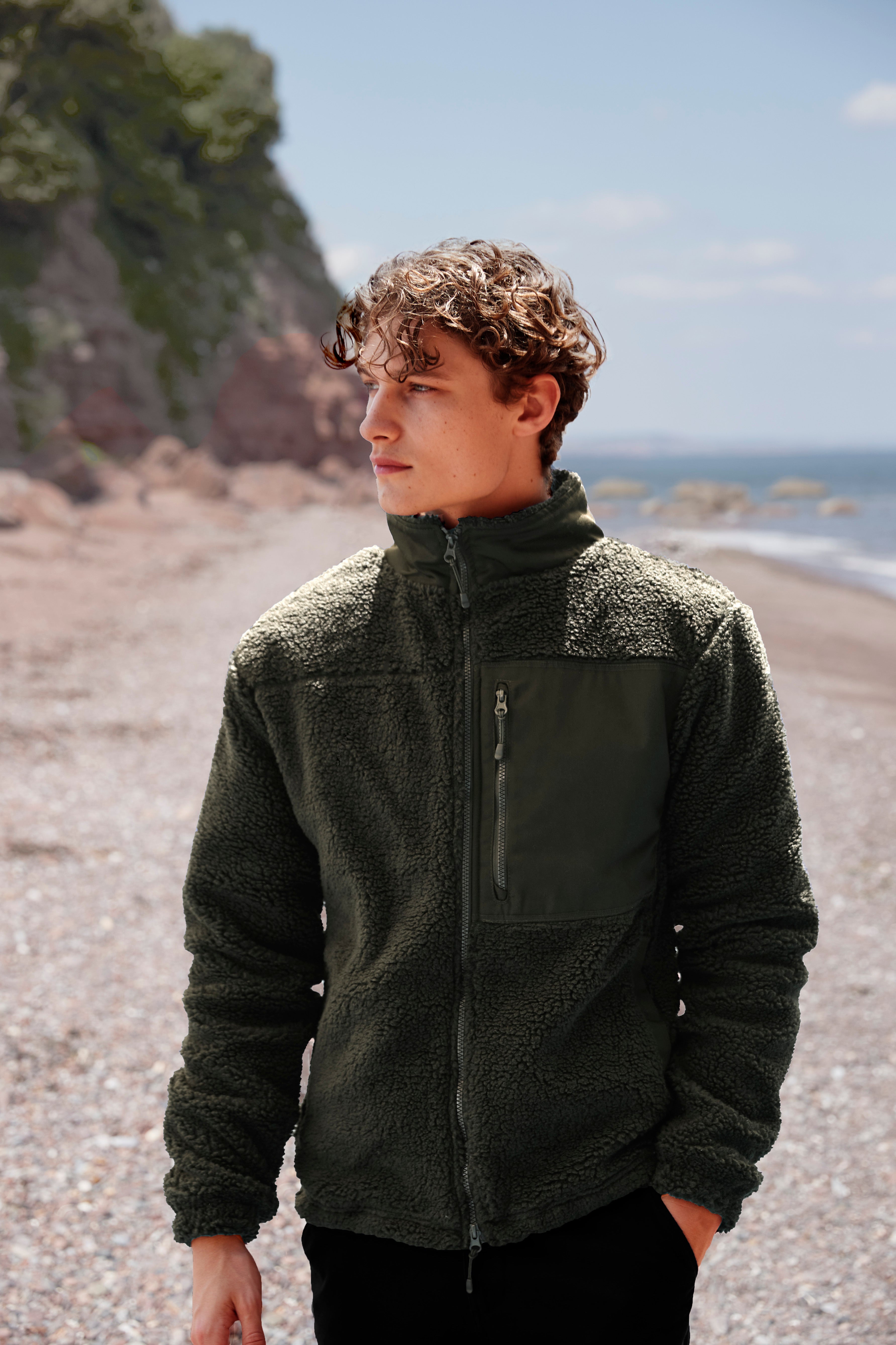 Eco Sherpa Fleece Jacket