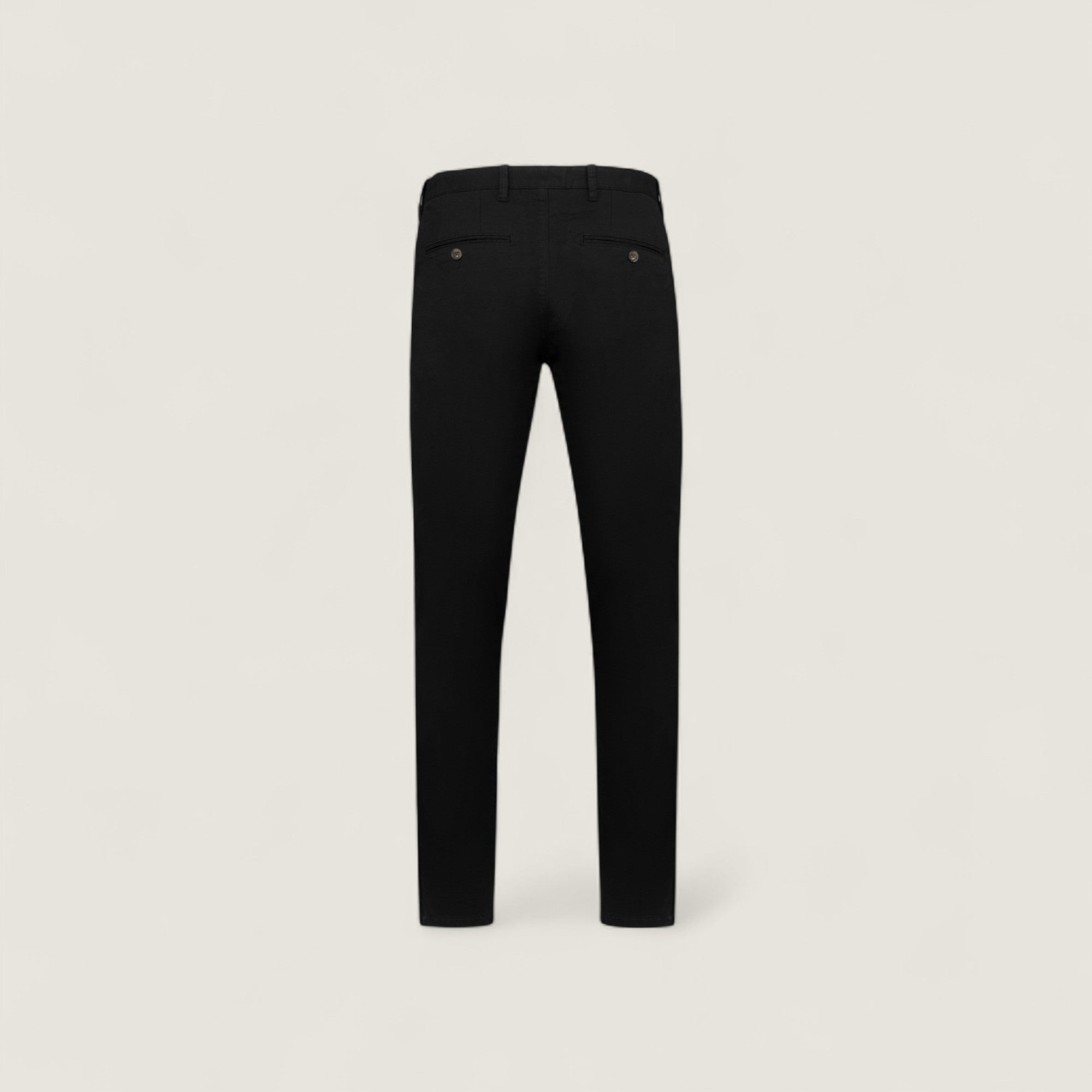 Glen Ogal Black Chinos