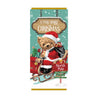 Christmas Sleigh Santa Teddie Chocolate Bar