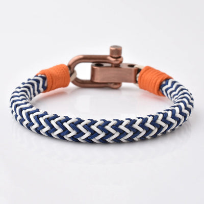 Men's Stainless Steel Copper U Shackle Nylon Rope Glen Ogal