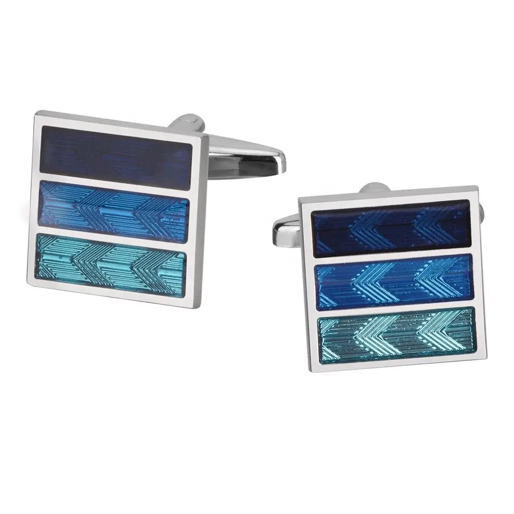 Square Gradient Cufflinks - Glen Ogal