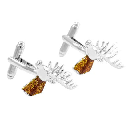 Stag Head Cufflinks Glen Ogal