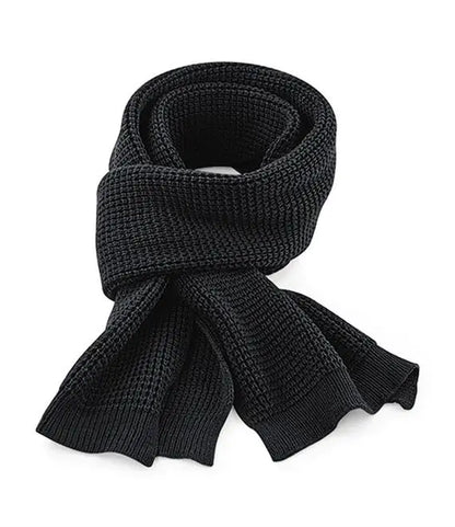 Waffle Knit Scarf - Glen Ogal