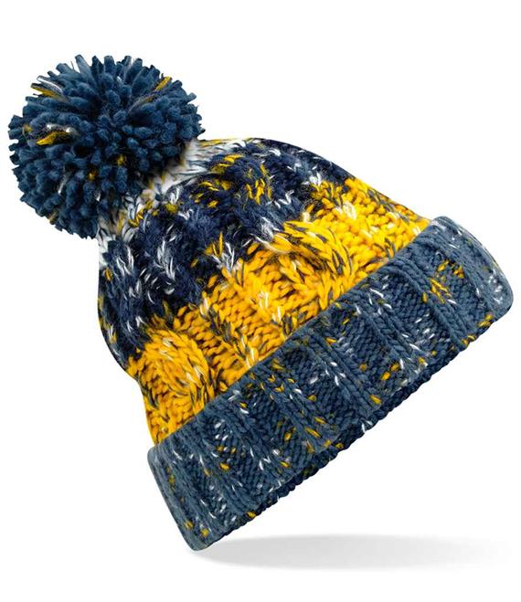 Yellow Slush Knitted Beanie Hat